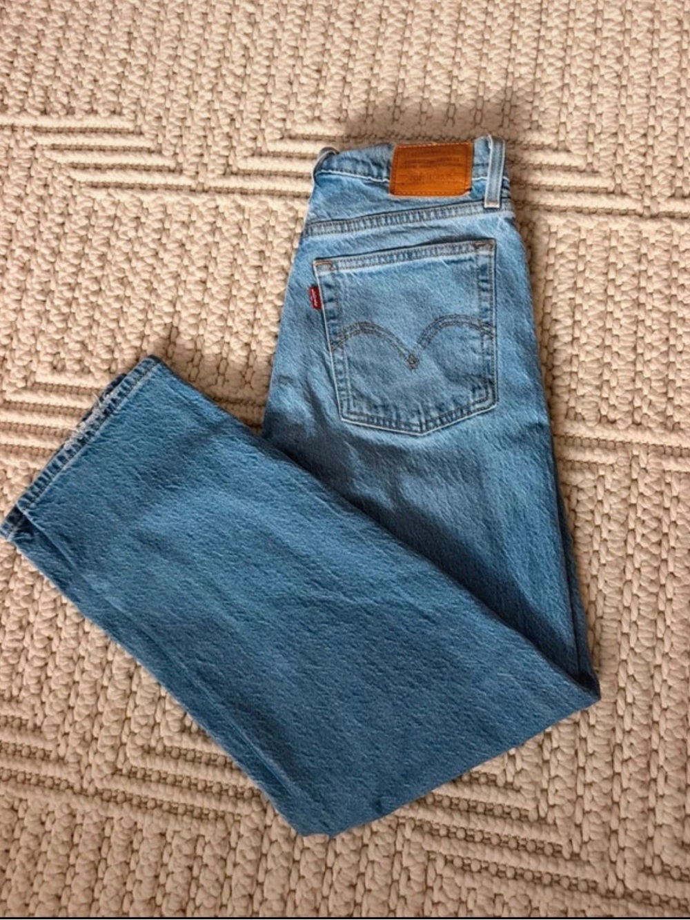 Levi’s Wedgie Straight Jeans W26 L28 High Rise Button Fly